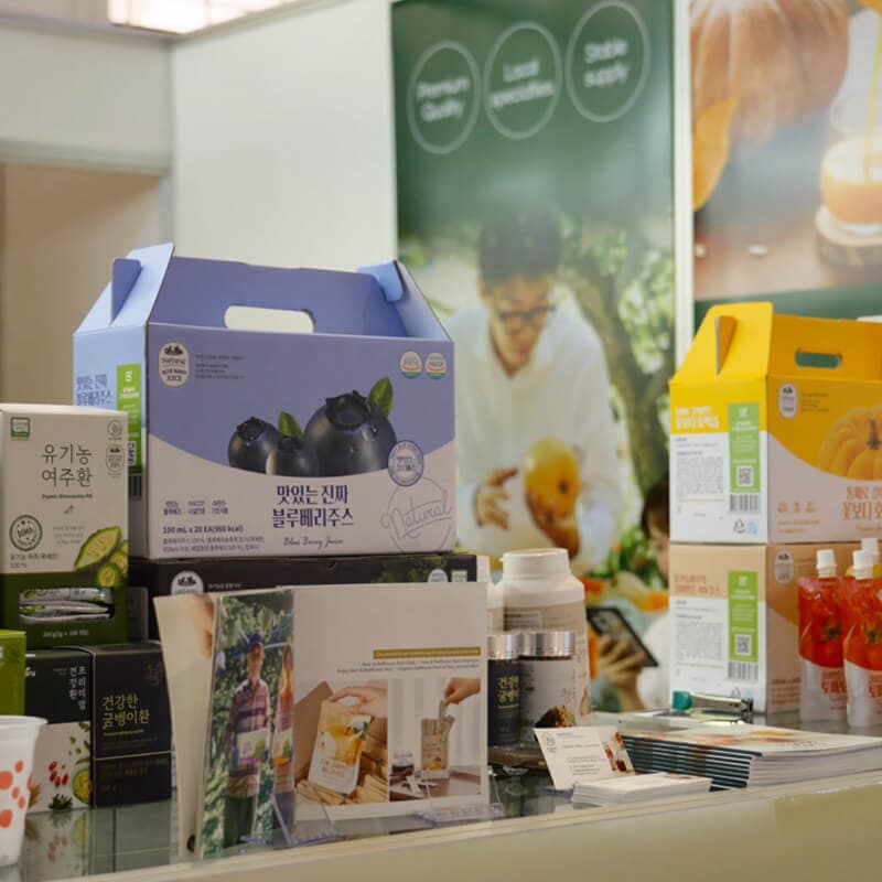 Bộ quà tặng cao cấp giới thiệu tại expo