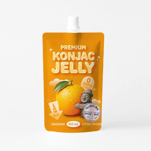 Thạch Konjac Quýt Jeju (0 đường)