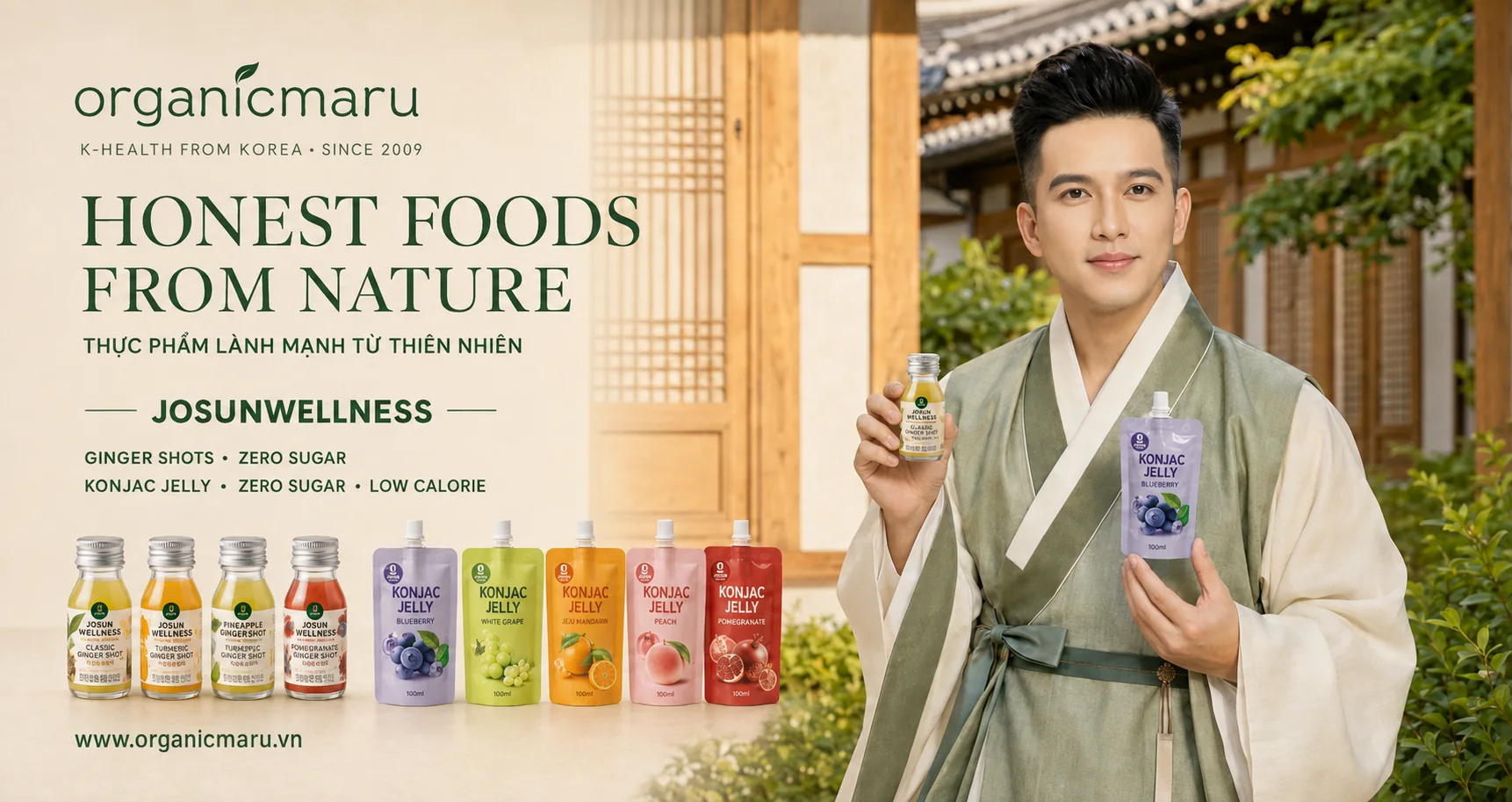 Organic Maru — Honest Foods from Nature · Josun Wellness